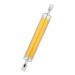  LED R7S VERRE 14X118MM 8W 827 