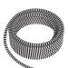  CABLE TEXTILE 2C NOIR/BLANC 1. 