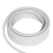  CABLE TEXTILE 2C BLANC 1.5M 