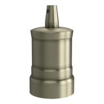  DOUILLE E27 ALU SATIN BRONZE 