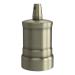  DOUILLE E27 ALU SATIN BRONZE 