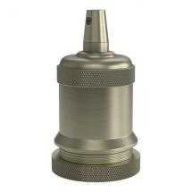  DOUILLE E27 ALU SATIN BRONZE 