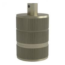  DOUILLE E27 ALU SATIN BRONZE 