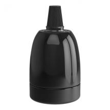  DOUILLE E27 CERAMIQUE NOIRE BR 