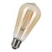  LED FIL ST64 E27 DIM 8W OR 
