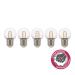  PACK 5XLED FIL SAFE E27 2W 827 