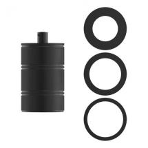  DOUILLE ALU E27 NOIR MAT XL 3 