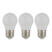  ECOPACK 3 X LED G45 E27 3W 827 