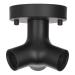  PLAFONNIER METAL TRIO E27 NOIR 
