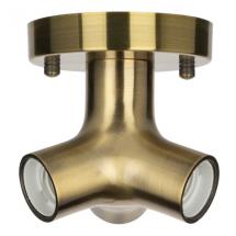  PLAFONNIER METAL TRIO BRONZE 1 