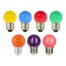  ECOPACK 7PCS LED G45 E27 MULTI 