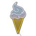  LED NEON ENSEIGNE CREME GLACEE 