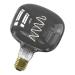  LED RONDO E27 DIM 4W FUME 40LM 