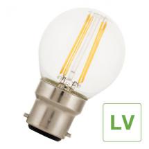  LED FIL G45 B22D 12V-24V 4W 27 