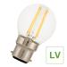  LED FIL G45 B22D 12V-24V 4W 27 