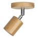  PLAFONNIER / APPLIQUE E27 BOIS 