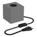  LAMPE A POSER BETON E27 CUBE 8 