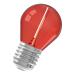  LED G45 E27 240V 1W ROUGE TRAN 