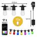  GUIRLANDE 15M 15 LED 12W RGBW 