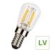  LED FIL P26X62 E14 TBT 24V 2W 