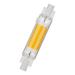  LED R7S VERRE 17X78 DIM 4.2W 4 