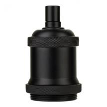 DOUILLE RETRO ALU E27 NOIRE MA 