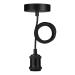  SUSPENSION OSLO E27 NOIRE 1.50 