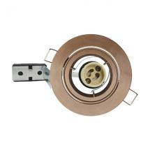  SPOT PLAFOND GU10 CUIVRE ROSE 