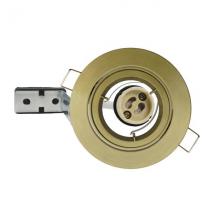  SPOT PLAFOND GU10 LAITON DORE 