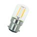  LED FIL T28X60MM B22D 1.6W 827 