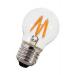  LED FIL WAVE G45 E27 DIM 3W 22 
