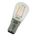  LED FIL P26X58MM BA15D 1W 827 
