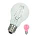  LED FIL A60 E27 4W ROUGE CLAIR 