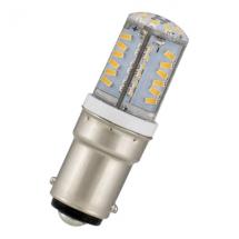  LED BA15D T15X54MM 24-28V 2.3W 