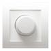  PLAQUE ET BOUTON ROTATIF BLANC 