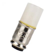  T1 3/4 MG S.LED JAUNE 24-28V D 