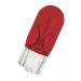  T10 WEDGE-BASE 24V 125MA ROUGE 