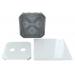  BTE DER SCEL.150X150X40MM COMP 