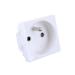  PRISE SIMPLE 2P+T ENCASTRABLE 