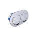  Prise sol dble ovale 2P+T IP55 