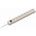  ECO-LINE - SOCLE 8 PRISES BLAN 