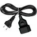  RALLONGE NOIRE 5M H03VVH2-F 2x 