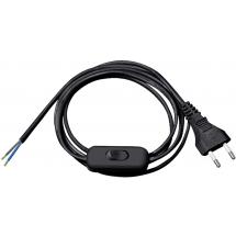  CABLE NOIR 1,5M H03VVH2-F 2x0, 