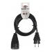  RALLONGE NOIRE 2M H05VV-F 3G1, 