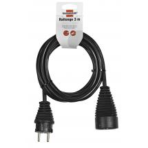  RALLONGE NOIRE 3M H05VV-F 3G1, 