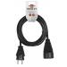  RALLONGE NOIRE 3M H05VV-F 3G1, 