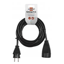  RALLONGE NOIRE 5M H05VV-F 3G1, 