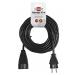  RALLONGE NOIRE 10M H05VV-F 3G1 
