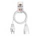  RALLONGE BLANCHE 2M H05VV-F 3G 