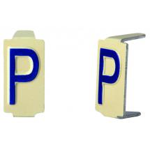  Caractre  6x11 lettre "P 
